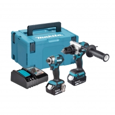 MAKITA DLX2516TJ 18v DHP486/DTD173 Twin Pack with 2x5ah Batteries