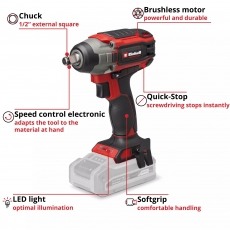 EINHELL IMPAXXO 18/230 18v Impact Wrench BODY ONLY