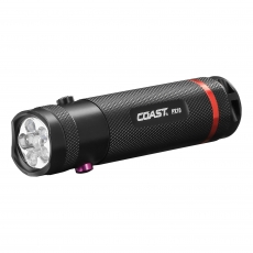 COAST PX10 Aluminium Body White/UV LED Torch 59 lumens (3xAAA)
