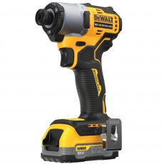 DEWALT DCF840E1T 18v Compact Impact Driver with 1x1.7a Powerstack Battery