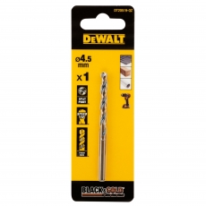 DEWALT DT20519-QZ 4.5mm Black Gold HSS Drill Bit