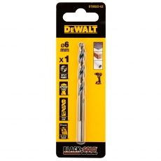 DEWALT DT20523-QZ 6.5mm Black Gold HSS Drill Bit DEWALT DT20523-QZ 6.5mm Black Gold HSS Drill Bit