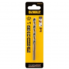 DEWALT DT20525-QZ 7.5mm Black Gold HSS Drill Bit DEWALT DT20525-QZ 7.5mm Black Gold HSS Drill Bit