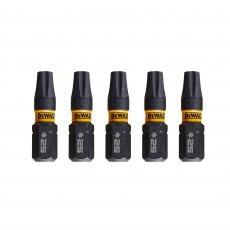 DEWALT DT7382TQZ T25 25mm IR Torsion Bit (x5) DEWALT DT7382TQZ T25 25mm IR Torsion Bit (x5)