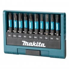 MAKITA E-12011 10 Piece 50mm Impact Black Bit Set MAKITA E-12011 10 Piece 50mm Impact Black Bit Set