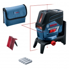 BOSCH GCL2-50C 50m Cross Line Laser with RM2 Mount and  4xAA Batteries