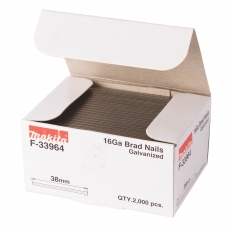 MAKITA F-33964 16Ga 38mm Brad Nail 2000