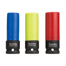 MAKITA E-12354 3pc Deep Wheel Nut Socket Set