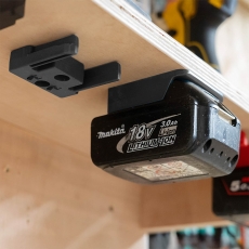 STEALTHMOUNTS BM-MK18-6 Makita 18v Battery Mounts - Black