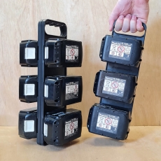 STEALTHMOUNTS BD-MK18-H-1 Battery Board Makita LXT with Handle