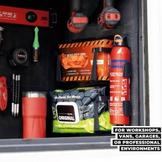 STEALTHMOUNTS OM-WH-BLK-2 Black Wipe Holder Retail 2 Pack