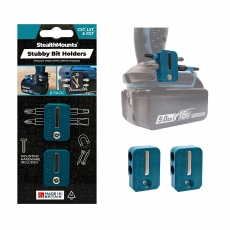 STEALTHMOUNTS BH-MK-S-BLU-2 Stubby Bit Holder Makita Blue