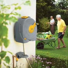 HOZELOCK 2496R0000 Fast Reel Wall Mount (40m Hose)