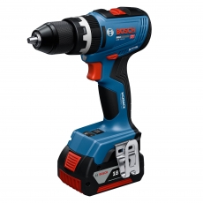 BOSCH GSB18V-65 18v Combi Drill with 2x5ah Batteries and L-Boxx Case