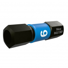 WERA 840/1 IMP DC Hex-Plus 6x25mm  Impaktor bits (10 Pack)