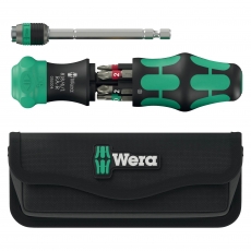 WERA Kraftform Kompakt 20 RA-R with pouch