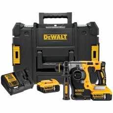 DEWALT DCH273P2 18v Brushless SDS Plus Hammer Drill with 2x5ah Batteries