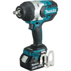 MAKITA DTW1002RTJ 18v 1/2" Brushless Impact Wrench with 2x5ah batteries