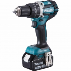 MAKITA DHP484RTJ 18v Brushless Combi Drill with 2x5ah Batteries