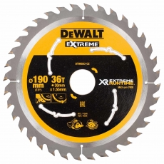 DEWALT DT99563 190x30mm 36T Xtreme Circ Saw Blade