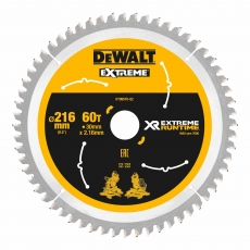 DEWALT DT99570 216x30mm 60T Xtreme Saw Blade
