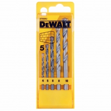 DEWALT DT6952QZ 5 piece Std Masonry Drill Bit Set