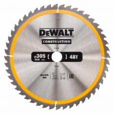 DEWALT DT1959 305x30mm 48T Construction Saw Blade