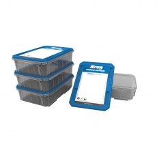 KREG KSS-L Hardware Containers 4-Pack - Large