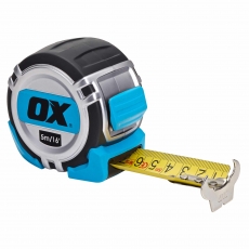 OX TOOLS OX-P028705 OX Pro Metric/Imperial 5m Tape Measure