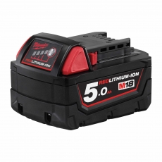 MILWAUKEE M18B5 M18 18v 5ah Red Lithium-Ion Battery