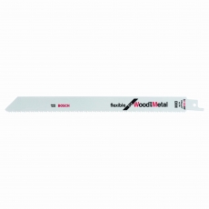 BOSCH Sabre saw blade S 1122 HF Flexible for Wood and Metal