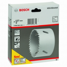BOSCH 127 mm, 5" HSS bi-metal holesaw for standard adapters