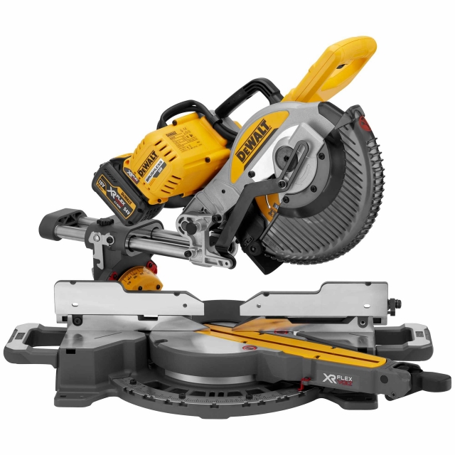 DEWALT DEWALT DCS727T2 54v 250mm Brushless FlexVolt Mitre Saw 2x6ah batteries