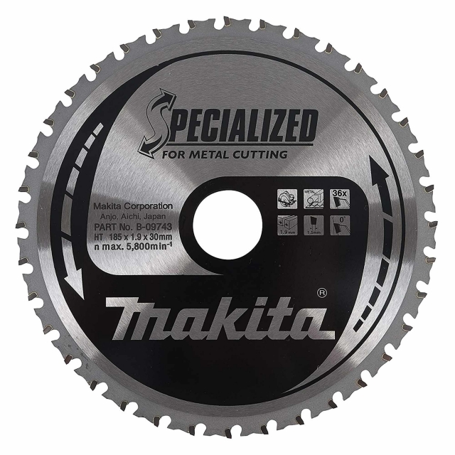 MAKITA MAKITA B-09743 185x30mm 36T Saw Blade - Metal