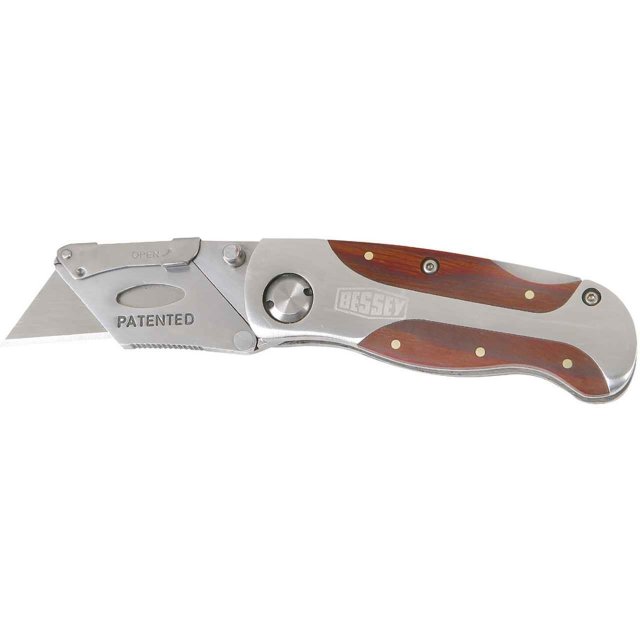 BESSEY BESSEY DBKWH-EU Bladed Jack Knife with Wood Handle