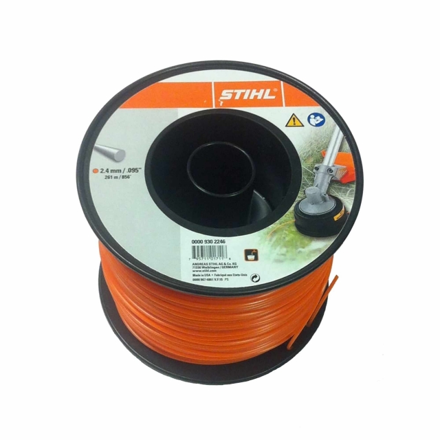 STIHL STIHL 00009302246 2.4mm x 261m Orange Round Line