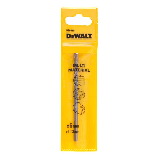 DEWALT DEWALT DT6518QZ 5mm x 113mm Multi Mat Drill Bit