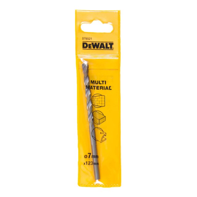 DEWALT DEWALT DT6521QZ 7mm x 123mm Multi Mat Drill Bit