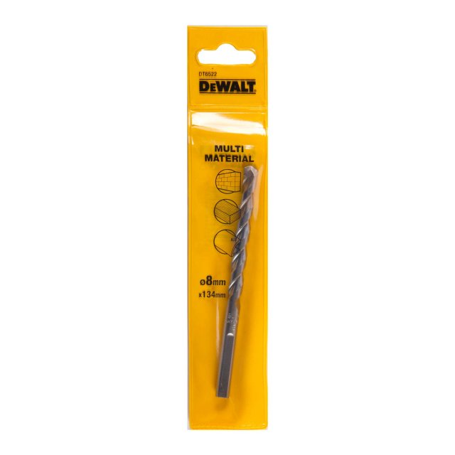 DEWALT DEWALT DT6522QZ 8mm x 134mm Multi Mat Drill Bit