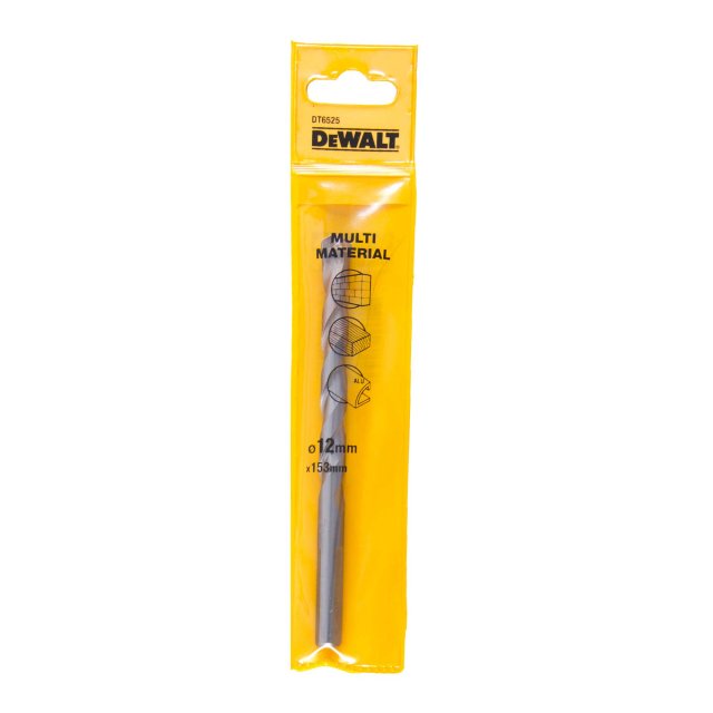 DEWALT DEWALT DT6525QZ 12mm x 153mm Multi Mat Drill Bit