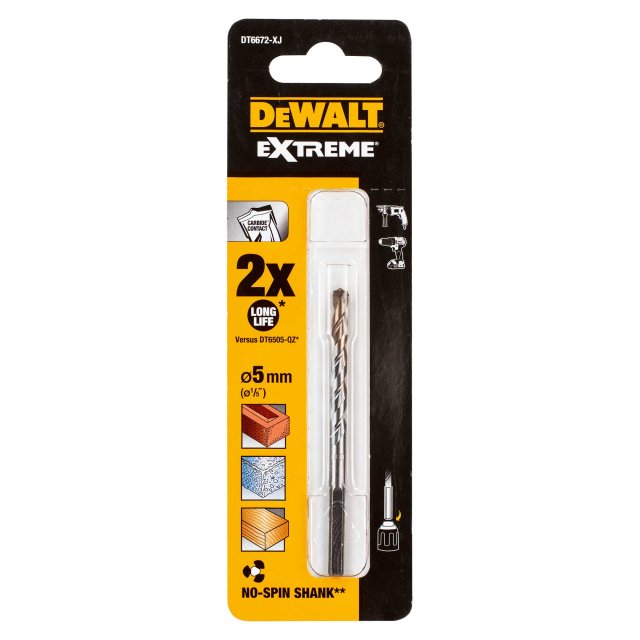 DEWALT DEWALT DT6672XJ 5mm x 85mm EXTREME Masonry Drill Bit