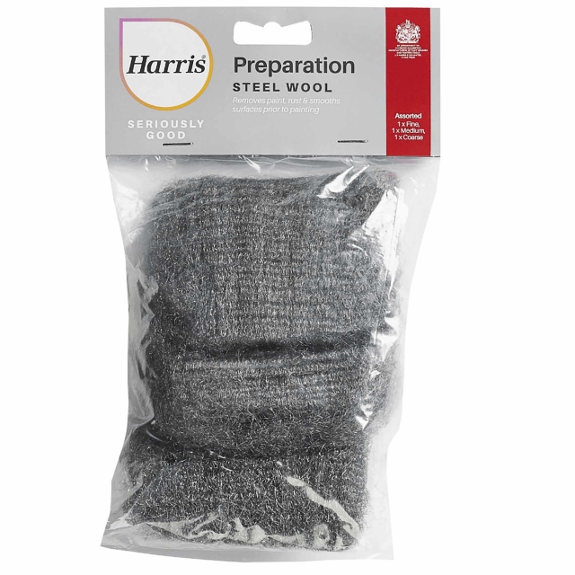 HARRIS HARRIS 102064324 SERIOUSLY GOOD Steel Wool (3 pack)