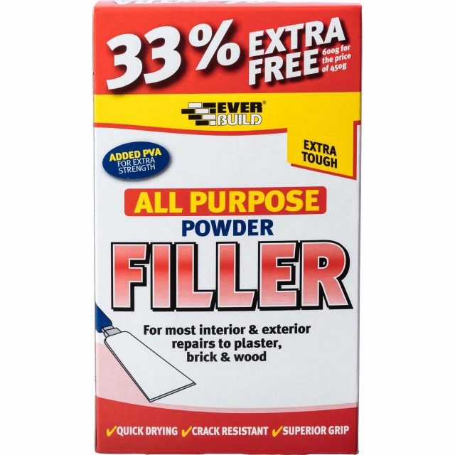 EVERBUILD EVERBUILD All Purpose Powder Filler 450g