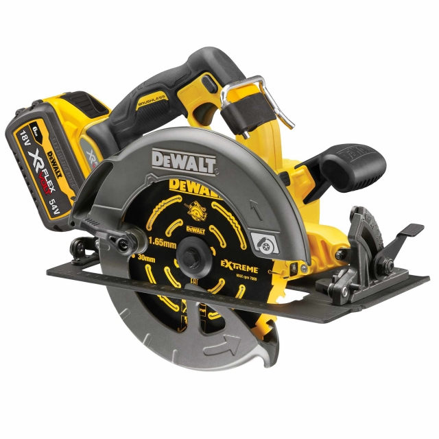 DEWALT DEWALT DCS578T2 54v Flexvolt Brushless Circular Saw with 2x6ah Batteries