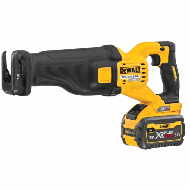 DEWALT DEWALT DCS389X2 54v Flexvolt Brushless Reciprocating Saw with 2x9ah Batteries