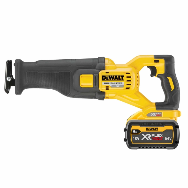 DEWALT DEWALT DCS389X2 54v Flexvolt Brushless Reciprocating Saw with 2x9ah Batteries