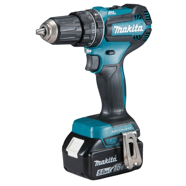 MAKITA MAKITA DHP485STX5 18v Combi Drill 1x5ah + 101 Accessories