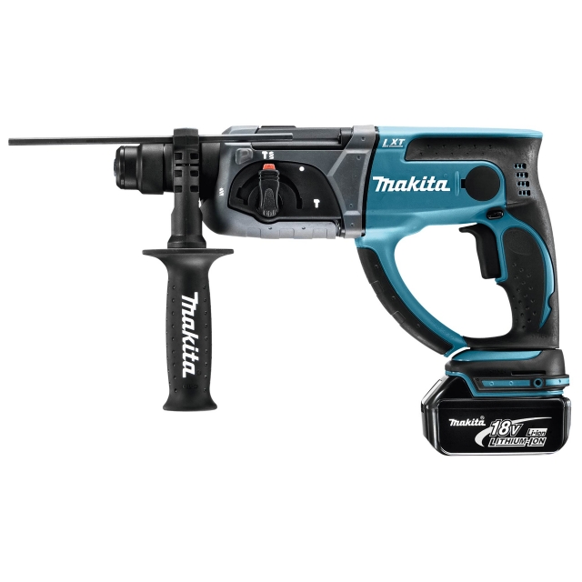 MAKITA MAKITA DHR202RTJ 18v SDS Plus Rotary Hammer Drill with 2x5ah Batteries