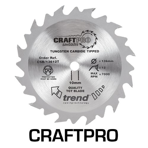 TREND TREND CSB/19060TC 190mm x 30mm 60T Cft Saw Blade