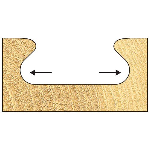 TREND TREND C305X1/4TC Drawer Pull Cutter 19mm x 13mm